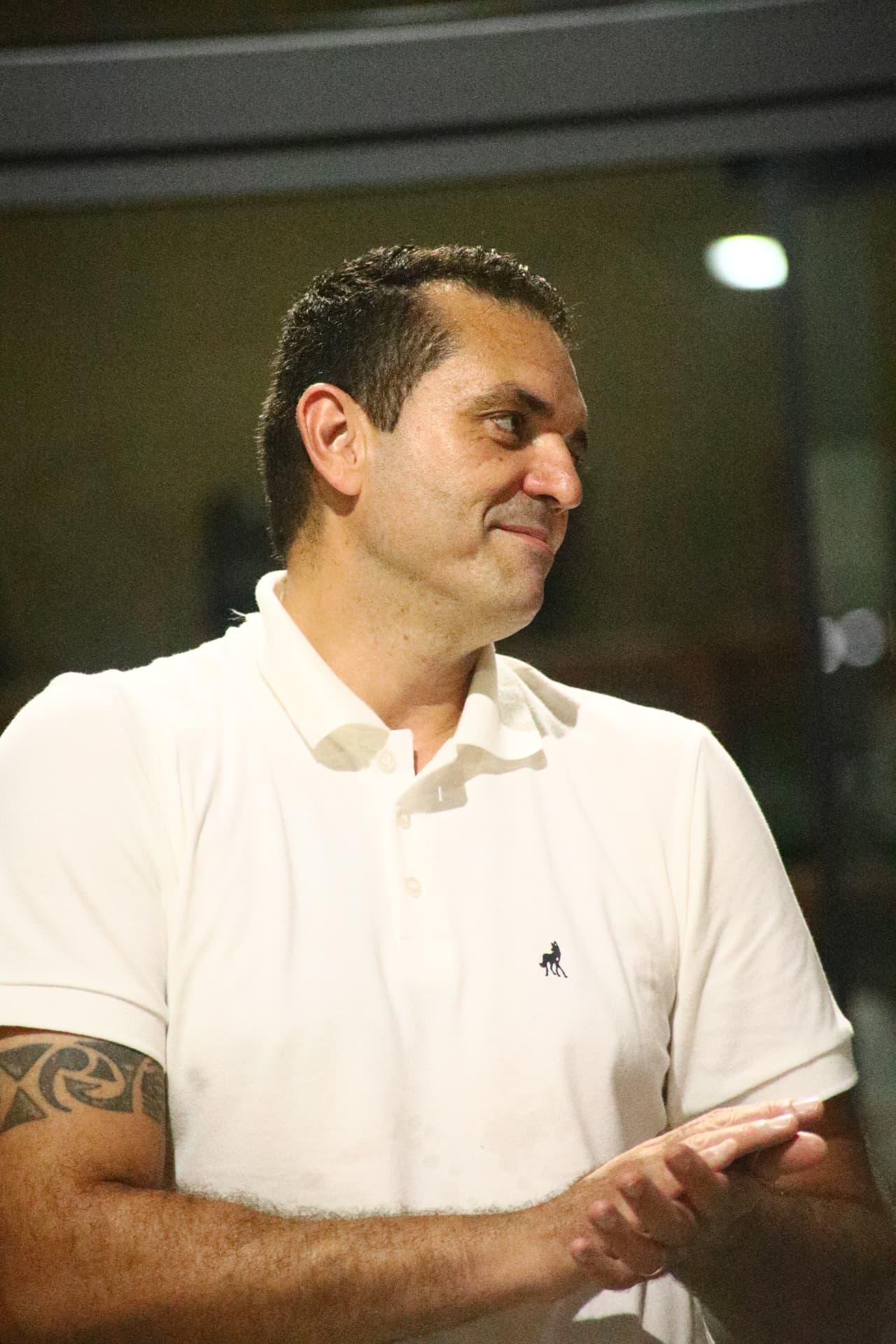 Douglas Campos durante encontro com lideranças municipais